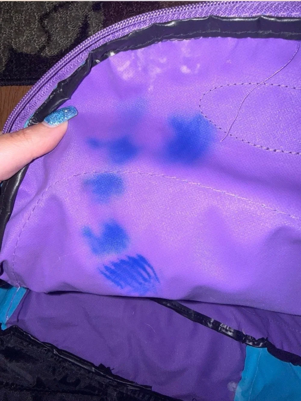 Kids Purple & Yellow Backpack